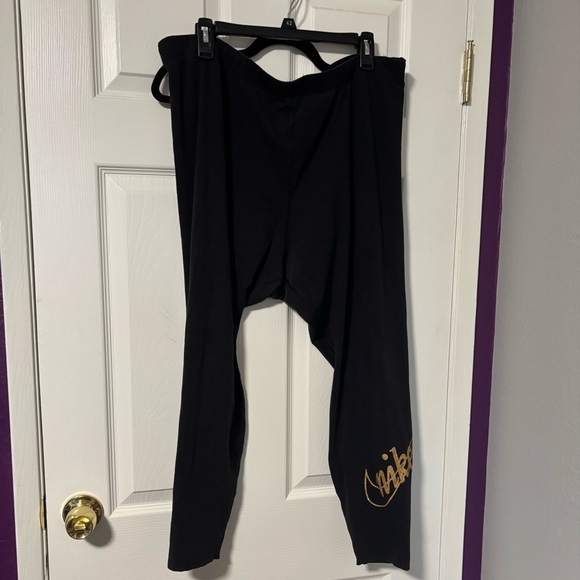 Nike 3x Black Leggings - Picture 1 of 4